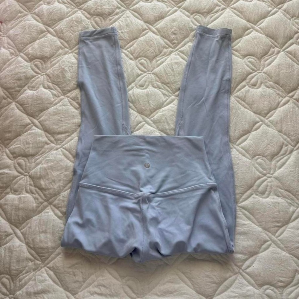 blueish purple Lululemon align leggings